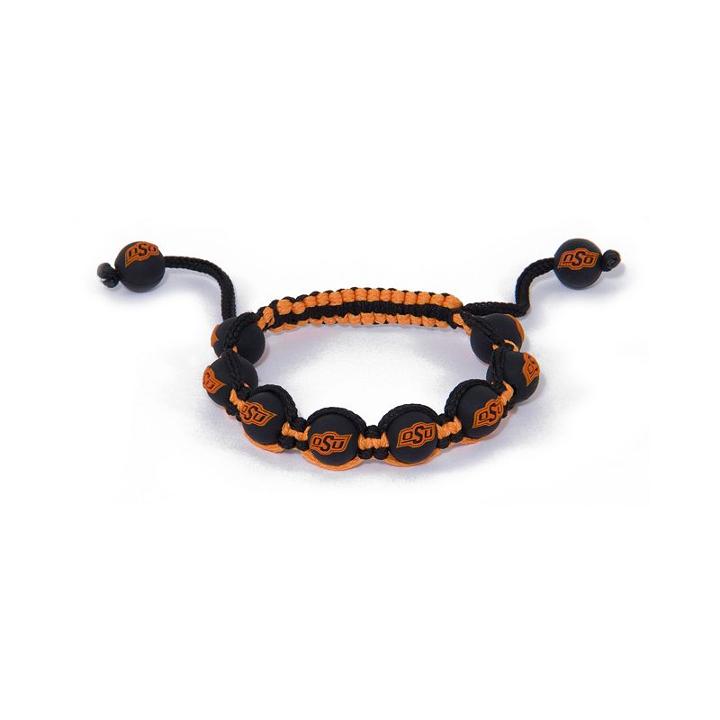 Oklahoma State Cowboys Bead Bracelet, Girl's, Multicolor, Durable