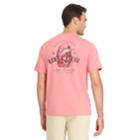 Men's Izod Nautical Graphic Tee, Size: Small, Pink