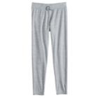 Girls 7-16 & Plus Size So&reg; Microfleece Leggings, Size: 12, Med Grey