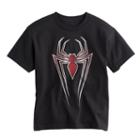 Boys 8-20 Marvel Spider-man Tee, Boy's, Size: Small, Black