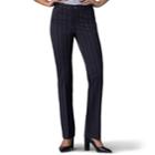 Women's Lee Flex Motion Straight-leg Pants, Size: 10 T/l, Grey (charcoal)