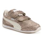 Puma Steeple Glitz Glam Preschool Girls' Shoes, Girl's, Size: 2, Grey Other