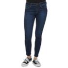 Juniors' So&reg; Embroidered Pocket Jeggings, Teens, Size: 13 Short, Blue