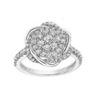 Simply Vera Vera Wang 14k White Gold 1 Carat T.w. Diamond Engagement Ring, Women's, Size: 7
