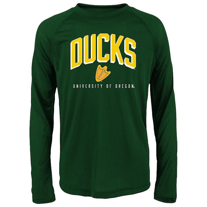 Boys 4-7 Oregon Ducks Performance Tee, Boy's, Size: S(4), Green
