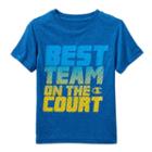 Boys 4-7 Champion Best Team On The Court Performance Graphic Tee, Boy's, Size: 7, Blue Other