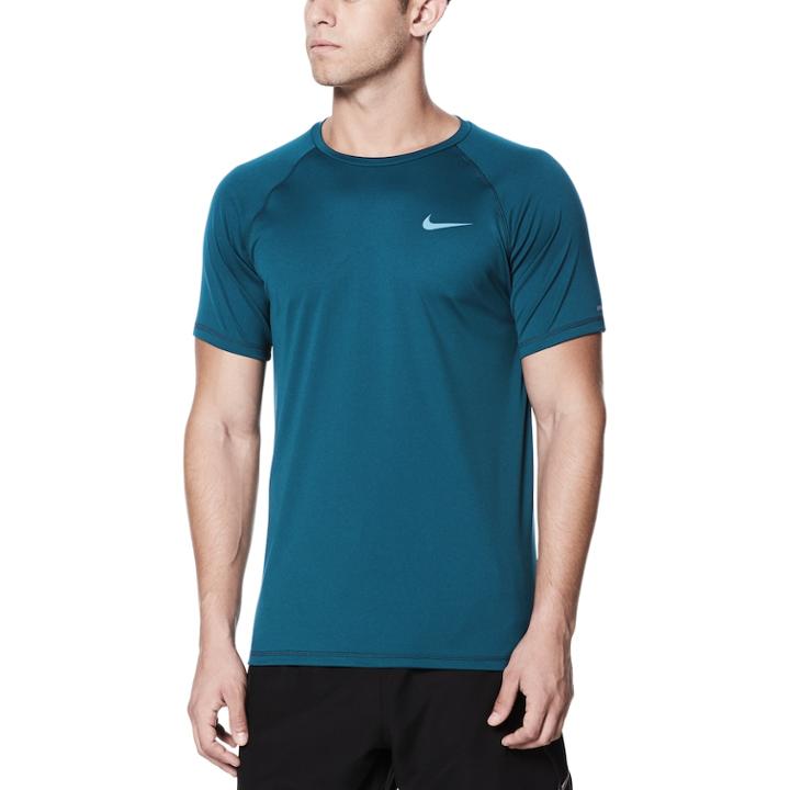 Men's Nike Hydroguard Tee, Size: Large, Dark Blue