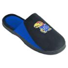 Men's Kansas Jayhawks Scuff Slippers, Size: Medium, Black