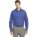Big & Tall Van Heusen Traveler Stretch Classic-fit No-iron Button-down Shirt, Adult Unisex, Size: Xl Tall, Blue Other