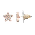 Lc Lauren Conrad Runway Collection Star Stud Earrings, Women's, Brt Pink