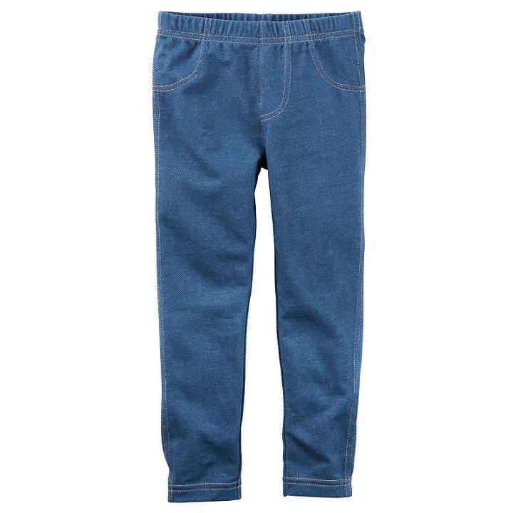 Girls 4-8 Carter's Stretchy Jeggings, Girl's, Size: 5, Blue Other