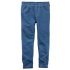 Girls 4-8 Carter's Stretchy Jeggings, Girl's, Size: 5, Blue Other
