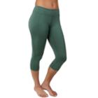 Women's Soybu Commando Yoga Capri Leggings, Size: Small, Green