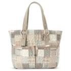 Donna Sharp Elaina Quilted Patchwork Tote, Women's, Smoky Patch
