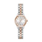 Caravelle Women's Two Tone Stainless Steel Watch - 45l175, Size: Small, Pink