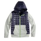 Boys 8-20 Zeroxposur Snug Hybrid Jacket, Size: Xl, Dark Grey