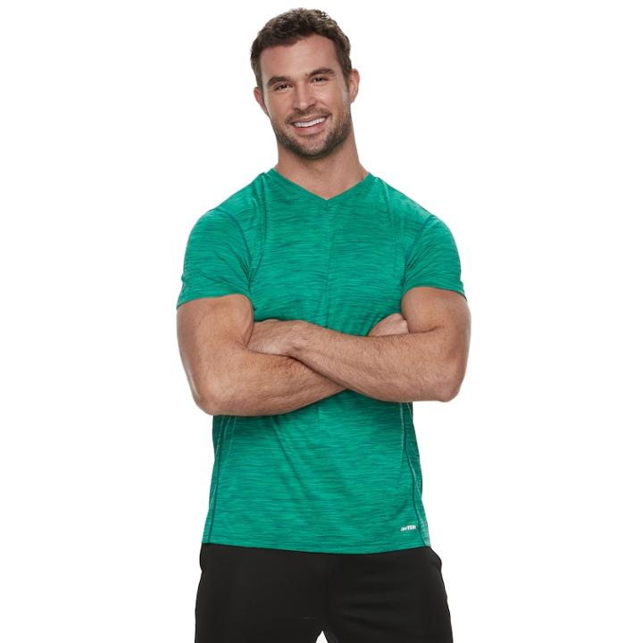 Men's Tek Gear&reg; Core Training Performance Tee, Size: Xl, Green