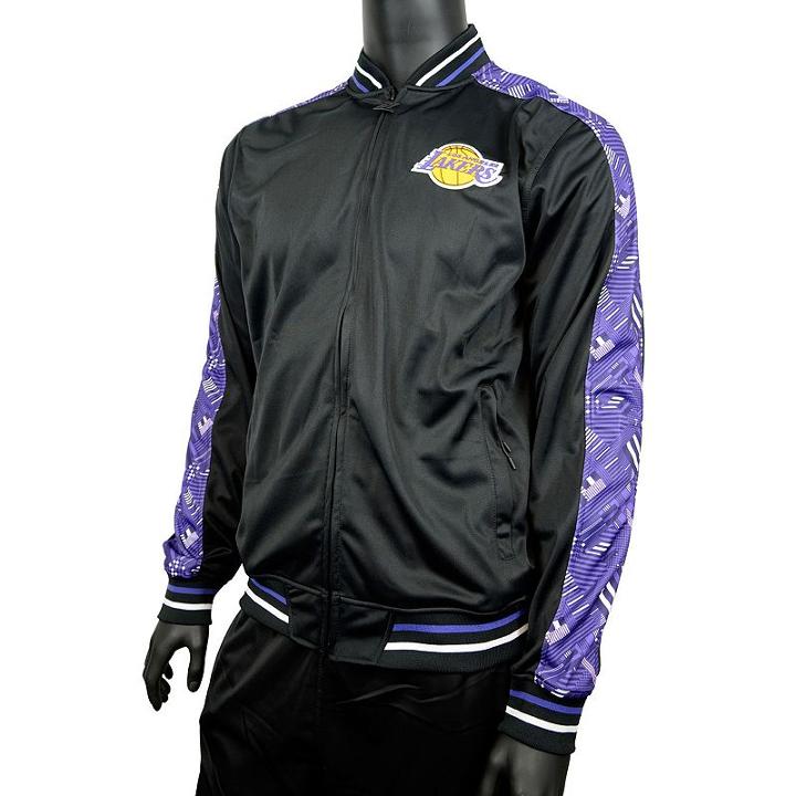 Men's Zipway Los Angeles Lakers Signature Basics Jacket, Size: Xl, Black
