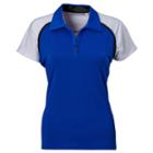 Women's Nancy Lopez Secret Colorblock Golf Polo, Size: Large, White