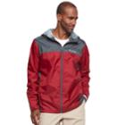 Big & Tall Columbia Weather Drain Rain Jacket, Men's, Size: 2xb, Dark Red