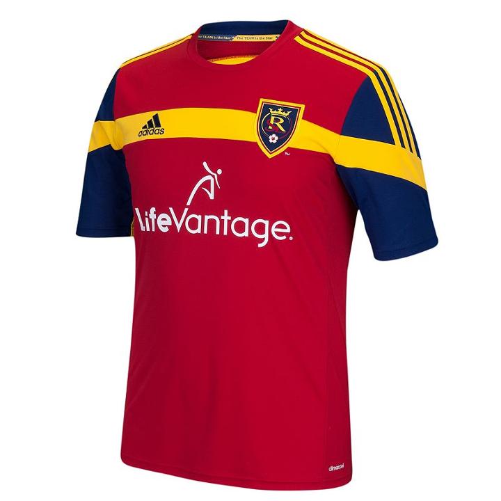 Men's Adidas Real Salt Lake Wordmark Mls Jersey, Size: Xl, Red