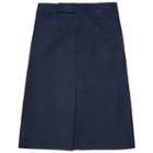 Girls 4-20 & Plus Size French Toast School Uniform Knee-length Pleated Skirt, Girl's, Size: 6, Blue (navy)