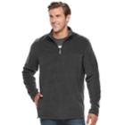 Big & Tall Croft & Barrow&reg; Classic-fit Arctic Fleece Quarter-zip Pullover, Men's, Size: 3xb, Dark Grey