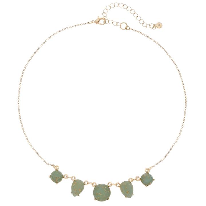 Lc Lauren Conrad Green Statement Necklace, Women's, Lt Green