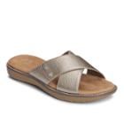 A2 By Aerosoles Cool Breeze Women's Slide Sandals, Size: Medium (6.5), Dark Grey
