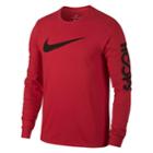 Men's Nike Dri-fit Hoops Tee, Size: Medium, Dark Pink