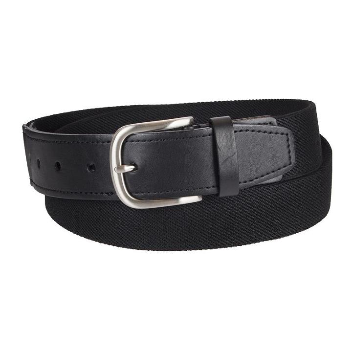 Men's Croft & Barrow&reg; Stretch Web Belt, Size: 36, Black