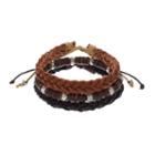 Men's Stackable Athens Bracelet, Brown