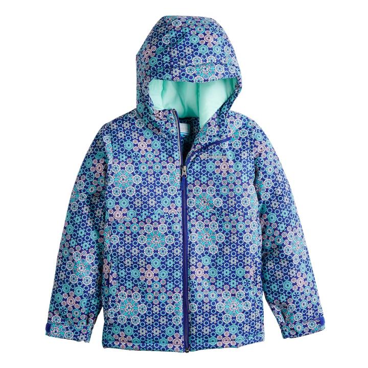 Girls 4-18 Columbia Snowman Builder Heavyweight Jacket, Size: Xxs (4-5), Purple