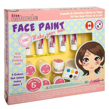 Kiss Naturals Diy Face Paint Kit, Multicolor