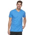 Men's Under Armour Sportstyle Core V-neck Tee, Size: Small, Brt Blue