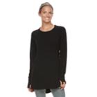 Women's Tek Gear&reg; Side Pocket Tunic, Size: Xs, Black