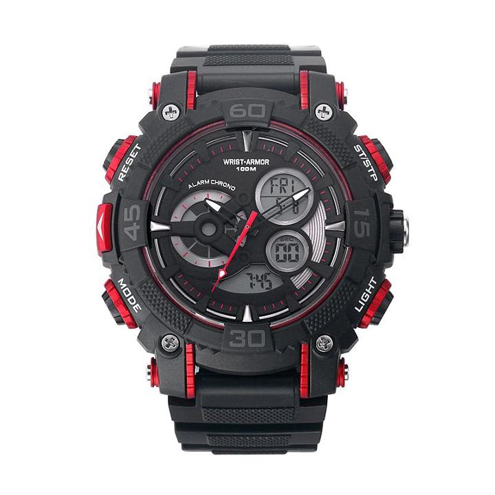 Wrist Armor Men's United States Military C40 Analog-digital Watch, Black