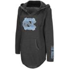 Women's Campus Heritage North Carolina Tar Heels Hooded Tunic, Size: Small, Grey (charcoal)