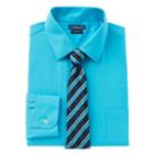 Men's Croft & Barrow&reg; Slim-fit Dress Shirt & Tie Set, Size: 2x-34/35, Purple Oth
