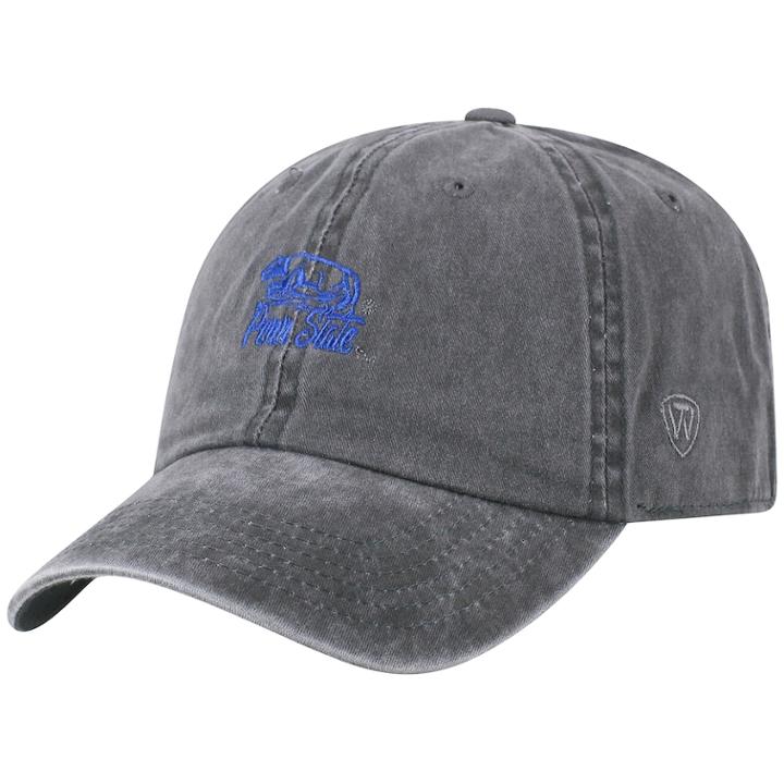 Adult Top Of The World Penn State Nittany Lions Local Adjustable Cap, Men's, Grey (charcoal)