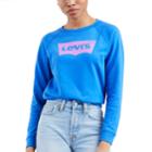 Women's Levi's Batwing Logo Sweatshirt, Size: Xs, Blue
