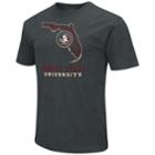 Men's Florida State Seminoles State Tee, Size: Small, Med Red