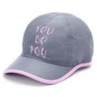 Women's Tek Gear&reg; Verbiage Baseball Cap, Med Grey