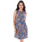 Women's Apt. 9&reg; Printed Swing Dress, Size: Xl, Blue Floral