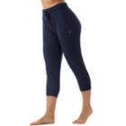 Women's Balance Collection Jet Set Jogger Capris, Size: Small, Dark Blue