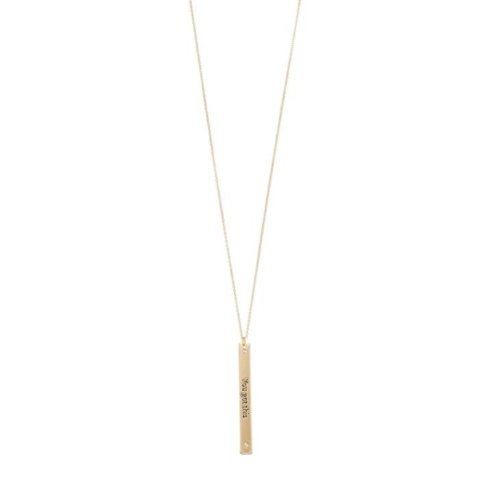 Lc Lauren Conrad You Got This Necklace, Gold