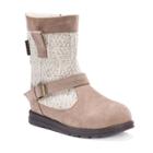 Muk Luks Gina Women's Water Resistant Winter Boots, Size: 9, Med Brown