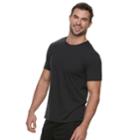 Men's Tek Gear&reg; Ultra-soft Tee, Size: Medium, Black
