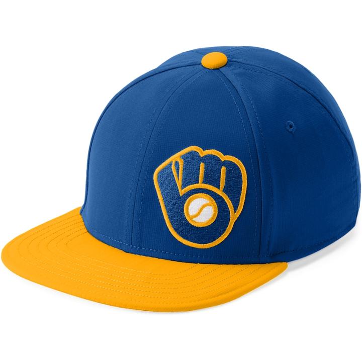 Youth Under Armour Milwaukee Brewers Adjustable Snapback Cap, Boy's, Multicolor