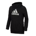 Girls 7-16 Adidas Funnel Neck Performance Hoodie, Size: Medium, Black